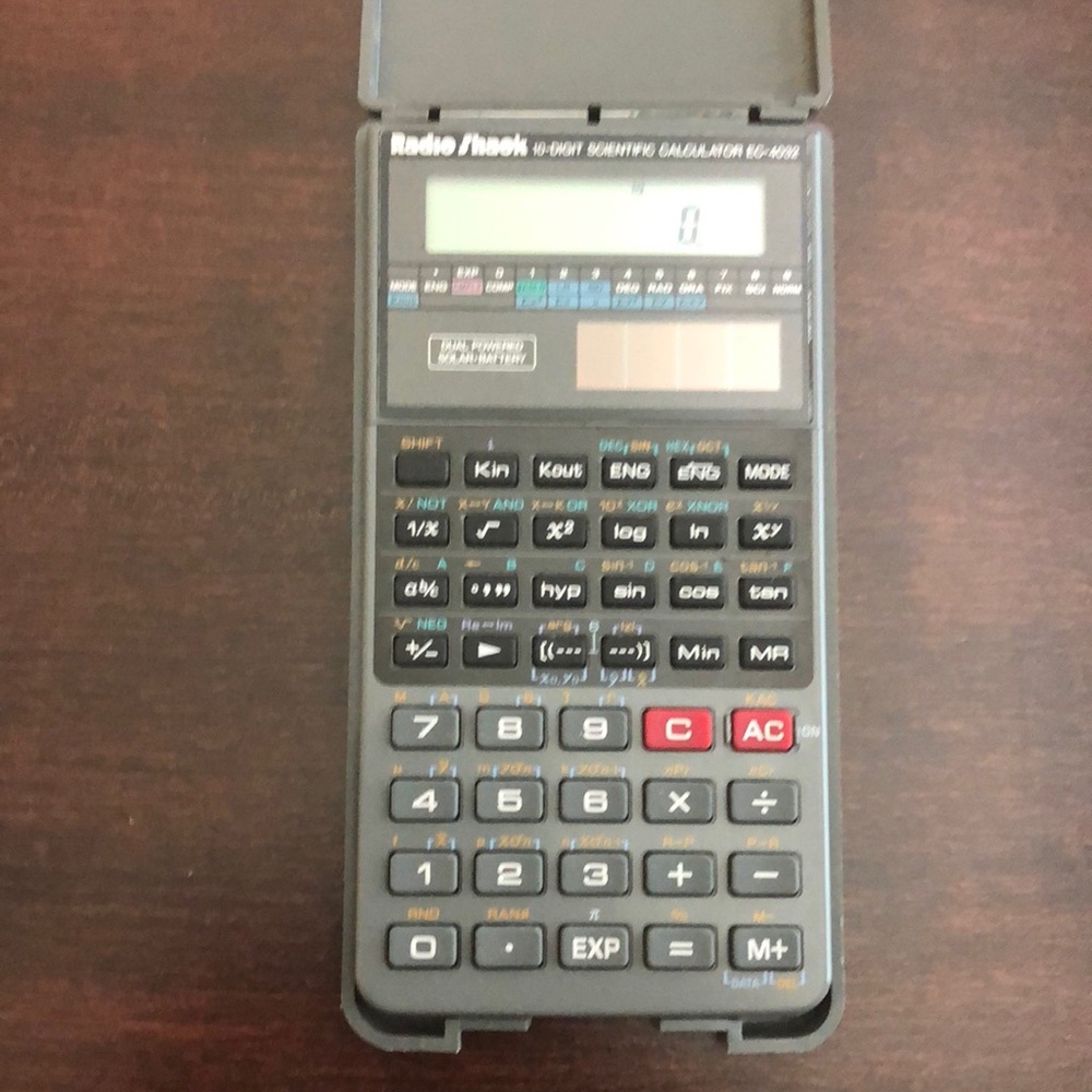 Vintage Radio shack 10-Digit Scientific Calculator EC-4032